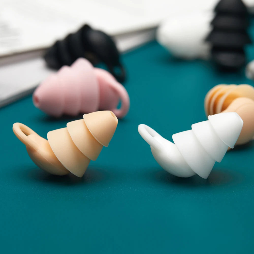 Anti-Noise Silicone Ear Plugs