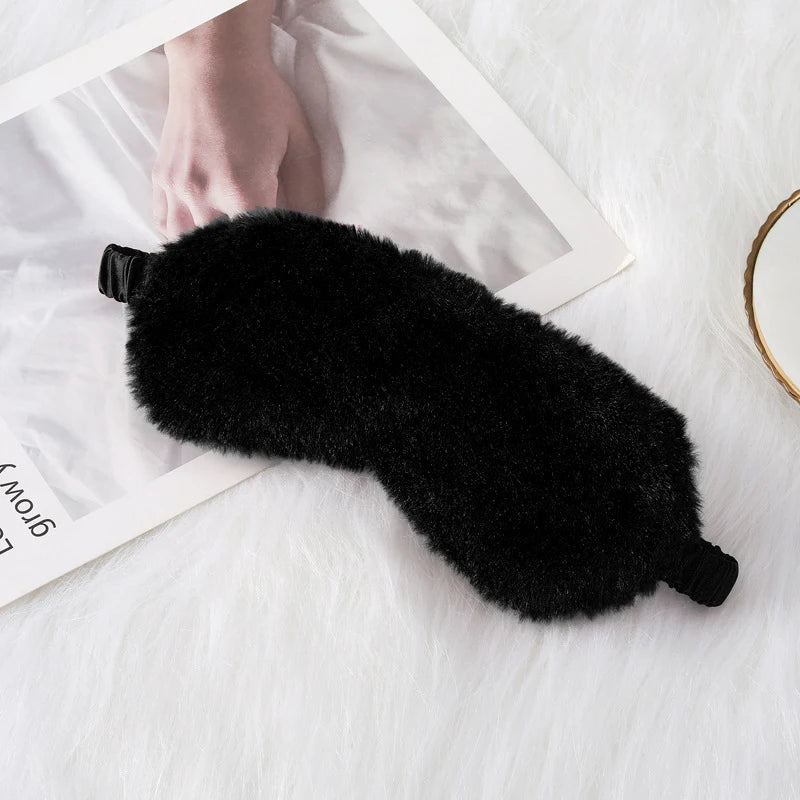 Soft Plush Sleeping Eye Mask