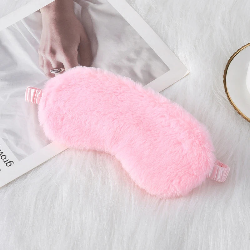 Soft Plush Sleeping Eye Mask