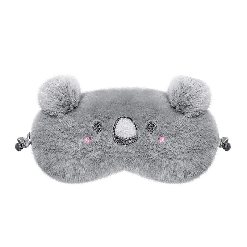 Cute Animals Plush Sleeping Eye Mask