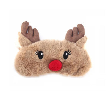 Cute Animals Plush Sleeping Eye Mask