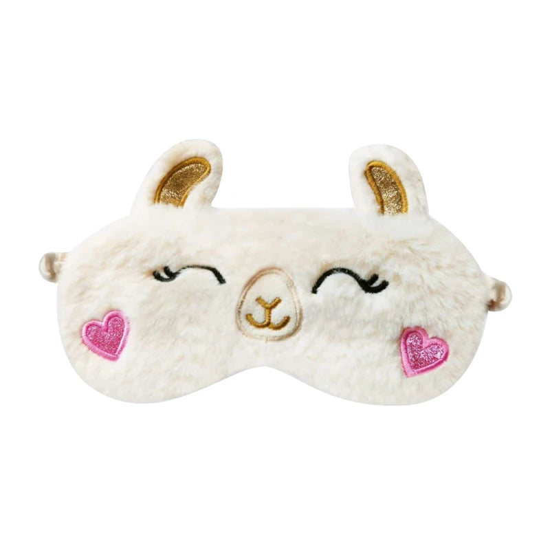 Cute Animals Plush Sleeping Eye Mask