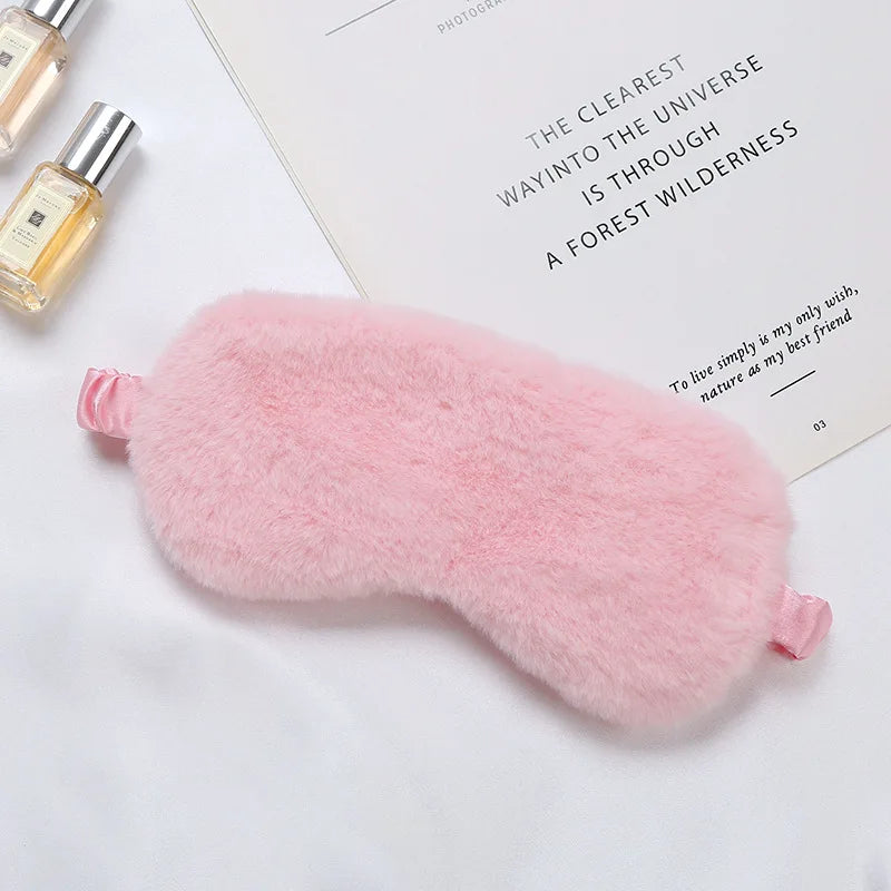 Soft Plush Sleeping Eye Mask